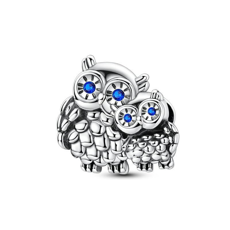 Sparkling Owl Charm