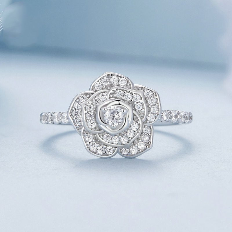 Blooming Radiance Rose Petal Ring